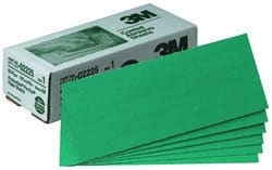 3M™ Green Corps™ Production™ Resin Sheet, 02225, 3 2/3 in x 9 in, 80D 3M stock# 7010294427 image 3M™ Green Corps™ Production™ Resin Sheet, 02225, 3 2/3 in x 9 in, 80D 3M stock# 7010294427image