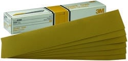 3M™ Hookit™ Gold Sheet, 02472, 2 3/4 in x 16 in, P150C 3M stock# 7000118765 image 3M™ Hookit™ Gold Sheet, 02472, 2 3/4 in x 16 in, P150C 3M stock# 7000118765image