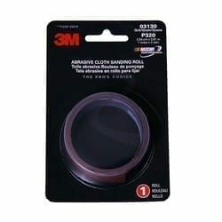 3M™ Cloth Sanding Roll, 03130, 1 in x 2 yd, Extra Fine 3M stock# 7010360489 image 3M™ Cloth Sanding Roll, 03130, 1 in x 2 yd, Extra Fine 3M stock# 7010360489image