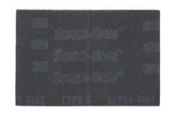 Scotch-Brite™ Hand Pad 7448 Pro, PO-HP, SiC Ultra Fine, Gray, 6 in x 9 inimage