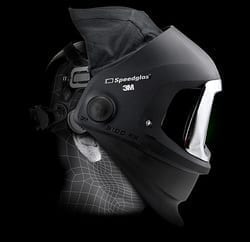 NEWEST 3M Speedglas 9100V Black Welding Helmet with Auto-Darkening Shades 5 8-13