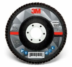 3M™ Flap Disc 769F, 60+, T27, 4-1/2 in x 7/8 in image 3M™ Flap Disc 769F, 60+, T27, 4-1/2 in x 7/8 inimage