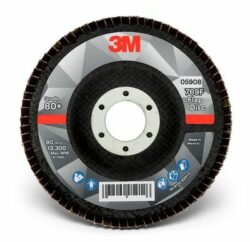 3M™ Flap Disc 769F, 05908, T29, 4 1/2 in x 7/8 in, 80+ YF-weight, image 3M™ Flap Disc 769F, 05908, T29, 4 1/2 in x 7/8 in, 80+ YF-weight,image