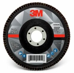 3M™ Flap Disc 769F, 05928, T27, 5 in x 7/8 in, 120+ FY YF-weight image 3M™ Flap Disc 769F, 05928, T27, 5 in x 7/8 in, 120+ FY YF-weightimage