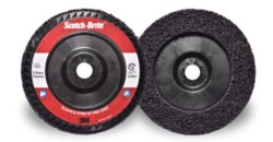 Scotch-Brite™ Clean and Strip XT Pro Disc, XO-DC, SiC Extra Coarse, Purple, 7 in x 7/8 in, Type 27, 5 ea/Case image Scotch-Brite™ Clean and Strip XT Pro Disc, XO-DC, SiC Extra Coarse, Purple, 7 in x 7/8 in, Type 27, 5 ea/Caseimage