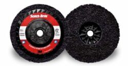 Scotch-Brite™ Clean and Strip XT Pro Disc, XO-DC, SiC Extra Coarse, Purple, 5 in x 5/8″-11, Type 27 image Scotch-Brite™ Clean and Strip XT Pro Disc, XO-DC, SiC Extra Coarse, Purple, 5 in x 5/8″-11, Type 27image