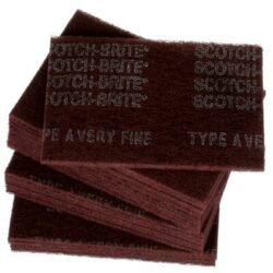 Scotch-Brite™ Hand Pad 7447, HP-HP, A/O Very Fine, Maroon, 6 in x 9 in image Scotch-Brite™ Hand Pad 7447, HP-HP, A/O Very Fine, Maroon, 6 in x 9 inimage