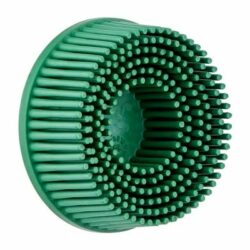 Scotch-Brite™ Roloc™ Bristle Disc, RD-ZB, 50, TR, Green, 2 in x 5/8 in, Tapered image Scotch-Brite™ Roloc™ Bristle Disc, RD-ZB, 50, TR, Green, 2 in x 5/8 in, Taperedimage