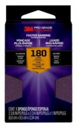 3M™ Pro Grade Precision™ Faster Sanding Block Sponge, 24002TRIP-XF-B, 2 5/8 in x 3.75 in x 1 in, X-Fine image 3M™ Pro Grade Precision™ Faster Sanding Block Sponge, 24002TRIP-XF-B, 2 5/8 in x 3.75 in x 1 in, X-Fineimage
