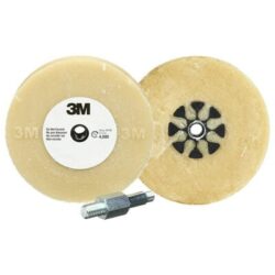 3M™ Stripe Off Wheel, 07498, 4 in x 5/8 in, with Mandrel image 3M™ Stripe Off Wheel, 07498, 4 in x 5/8 in, with Mandrelimage
