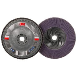 3M™ Flap Disc 769F, 80+, T27 Quick Change Plastic, 4-1/2 in x 5/8 in-11, 10 ea/Case image 3M™ Flap Disc 769F, 80+, T27 Quick Change Plastic, 4-1/2 in x 5/8 in-11, 10 ea/Caseimage