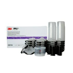 3M™ PPS™ Series 2.0 Spray Cup System Kit 26114, Mini (6.8 fl oz, 200 mL), 200 Micron Filter image 3M™ PPS™ Series 2.0 Spray Cup System Kit 26114, Mini (6.8 fl oz, 200 mL), 200 Micron Filterimage
