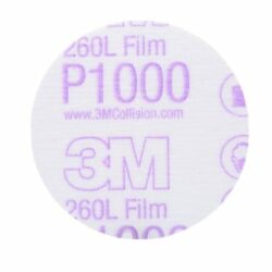3M™ Hookit™ Finishing Film Abrasive Disc 260L, 00909, 3 in, P1000 image 3M™ Hookit™ Finishing Film Abrasive Disc 260L, 00909, 3 in, P1000image