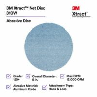 3M Xtract™ Net Disc 310W, 120+, 5 in x NH, Die 500X - Image 4