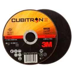 3M™ Cubitron™ II Cut-Off Wheel, 66526, 36, T41, 125 mm x 1.6 mm x 22.23 mm – OBSOLETEimage