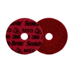 Scotch-Brite™ Precision Surface Conditioning Disc, PN-DH, Medium, 4-1/2 in x 7/8 in, 50 ea/Case image Scotch-Brite™ Precision Surface Conditioning Disc, PN-DH, Medium, 4-1/2 in x 7/8 in, 50 ea/Caseimage