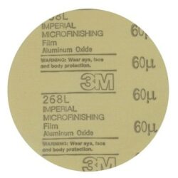 3M™ Microfinishing PSA Film Disc 268L, 60 Mic 3MIL, Type D, 12 in x NH, Die 1200B image 3M™ Microfinishing PSA Film Disc 268L, 60 Mic 3MIL, Type D, 12 in x NH, Die 1200Bimage