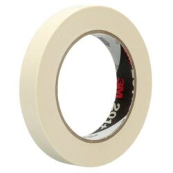 3M™ General Use Masking Tape 201+, Tan, 18 mm x 55 m, 4.4 mil image 3M™ General Use Masking Tape 201+, Tan, 18 mm x 55 m, 4.4 milimage