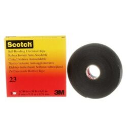 Scotch® Rubber Splicing Tape 23, 3/4 in x 30 ft, Black image Scotch® Rubber Splicing Tape 23, 3/4 in x 30 ft, Blackimage