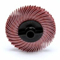 Scotch-Brite™ Radial Bristle Disc, RB-ZB, 220, 2 in x 3/8 in, Thin Bristle, 40/Carton, 80 ea/Case - Image 4