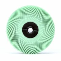 Scotch-Brite™ Radial Bristle Disc, 3 in x 3/8 in 1 Micron, 40/Carton, 80 ea/Case - Image 3
