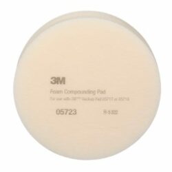 3M™ Foam Compounding Pad, 05723, Single Sided, Flat Back, 8 in (203.2 mm) image 3M™ Foam Compounding Pad, 05723, Single Sided, Flat Back, 8 in (203.2 mm)image