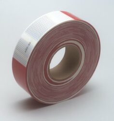 3M™ Diamond Grade™ Conspicuity Markings 983-326, Red/White, 67535, 2 in x 150 ft image 3M™ Diamond Grade™ Conspicuity Markings 983-326, Red/White, 67535, 2 in x 150 ftimage