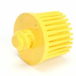 Scotch-Brite™ Roloc™ Bristle Disc, RD-ZB, 80, TR, Yellow, 1 in x 5/8 in, 20/Carton, 80 ea/Case image Scotch-Brite™ Roloc™ Bristle Disc, RD-ZB, 80, TR, Yellow, 1 in x 5/8 in, 20/Carton, 80 ea/Caseimage