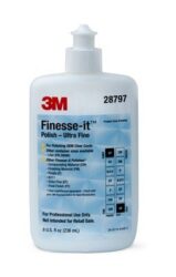 3M™ Finesse-it™ Polish Standard Series, 28797, Ultra Fine (100), White, 8 oz image 3M™ Finesse-it™ Polish Standard Series, 28797, Ultra Fine (100), White, 8 ozimage