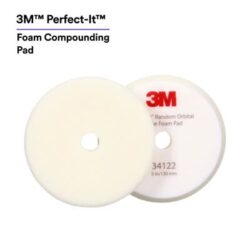 3M™ Perfect-It™ Random Orbital Foam Compounding Pad 34122, Coarse, White, 5 in (130 mm) image 3M™ Perfect-It™ Random Orbital Foam Compounding Pad 34122, Coarse, White, 5 in (130 mm)image