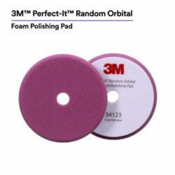 3M™ Perfect-It™ Random Orbital Foam Polishing Pad 34123, Fine, Purple, 5 in (130 mm) image 3M™ Perfect-It™ Random Orbital Foam Polishing Pad 34123, Fine, Purple, 5 in (130 mm)image