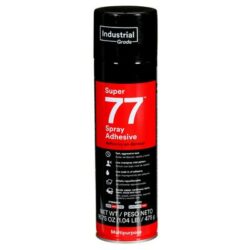 3M™ Super 77™ Multipurpose Spray Adhesive, Clear, 16 fl oz Can (Net Wt 13.44 oz) image 3M™ Super 77™ Multipurpose Spray Adhesive, Clear, 16 fl oz Can (Net Wt 13.44 oz)image