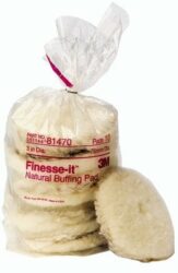 3M™ Finesse-it™ Natural Buffing Pad, 81470, 3 in, 10/Bag, 50 ea/Case image 3M™ Finesse-it™ Natural Buffing Pad, 81470, 3 in, 10/Bag, 50 ea/Caseimage