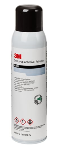 3M™ Dry LayUp Adhesive 2.0 W7900, 14.7 oz, US (P), 12 Canister/Case