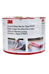3M™ Fire and Water Barrier Tape FWBT4, 4 in x 75 ft image 3M™ Fire and Water Barrier Tape FWBT4, 4 in x 75 ftimage