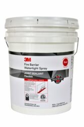 3M™ Fire Barrier Water Tight Spray, Red, 5 Gallon (Pail) image 3M™ Fire Barrier Water Tight Spray, Red, 5 Gallon (Pail)image