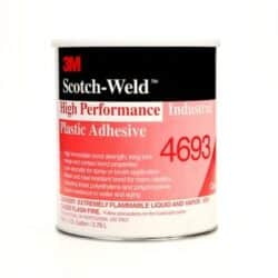 3M™ High Performance Industrial Plastic Adhesive 4693, Light Amber, 1 Gallon Can image 3M™ High Performance Industrial Plastic Adhesive 4693, Light Amber, 1 Gallon Canimage