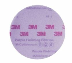 3M™ Hookit™ Purple Finishing Film Abrasive Disc 260L, 30567, 5 in, P1500 image 3M™ Hookit™ Purple Finishing Film Abrasive Disc 260L, 30567, 5 in, P1500image