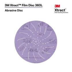 3M Xtract™ Film Disc 360L, P600 3MIL, 6 in, Die 600LG image 3M Xtract™ Film Disc 360L, P600 3MIL, 6 in, Die 600LGimage