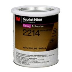 3M™ Scotch-Weld™ Epoxy Adhesive 2214, Regular, Gray, 1 Quart, 2 Can/Case image 3M™ Scotch-Weld™ Epoxy Adhesive 2214, Regular, Gray, 1 Quart, 2 Can/Caseimage