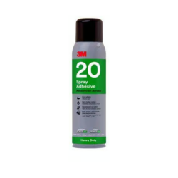 3M™ Heavy Duty Spray Adhesive 20, Clear, 16 fl oz Can (Net Wt 13.8 oz) image 3M™ Heavy Duty Spray Adhesive 20, Clear, 16 fl oz Can (Net Wt 13.8 oz)image