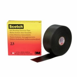 Scotch® Rubber Splicing Tape 23, 1-1/2 in x 30 ft, Black image Scotch® Rubber Splicing Tape 23, 1-1/2 in x 30 ft, Blackimage