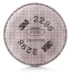 3M™ Advanced Particulate Filter 2296, P100, with Nuisance Level Acid Gas Relief image 3M™ Advanced Particulate Filter 2296, P100, with Nuisance Level Acid Gas Reliefimage