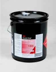 3M™ Neoprene High Performance Rubber and Gasket Adhesive 1300, Yellow, 5 Gallon Drum (Pail) image 3M™ Neoprene High Performance Rubber and Gasket Adhesive 1300, Yellow, 5 Gallon Drum (Pail)image