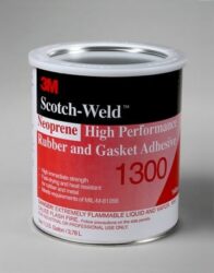 3M™ Neoprene High Performance Rubber and Gasket Adhesive 1300, Yellow, 1 Gallon image 3M™ Neoprene High Performance Rubber and Gasket Adhesive 1300, Yellow, 1 Gallonimage