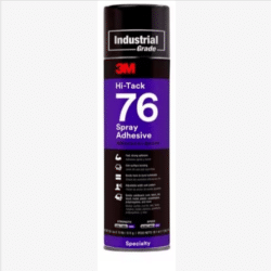 3M™ Hi-Tack Spray Adhesive 76, Clear, 24 fl oz Can (Net Wt 18.1 oz) image 3M™ Hi-Tack Spray Adhesive 76, Clear, 24 fl oz Can (Net Wt 18.1 oz)image