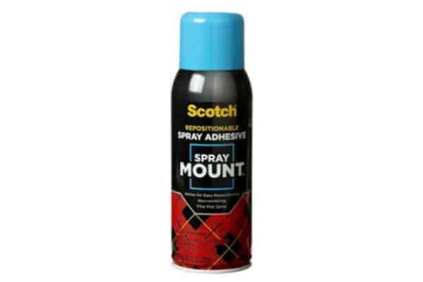 Scotch® Spray Mount™ Spray Adhesive, 6064-CFT, 4 oz