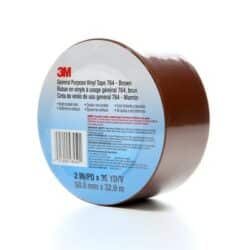 3M™ General Purpose Vinyl Tape 764, Brown, 2 in x 36 yd, 5 mil, Individually Wrapped Conveniently Packaged image 3M™ General Purpose Vinyl Tape 764, Brown, 2 in x 36 yd, 5 mil, Individually Wrapped Conveniently Packagedimage