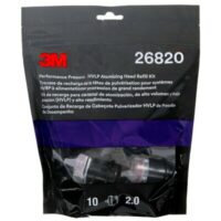 3M™ Performance Pressure HVLP Atomizing Head Refill Kit 26820, Red, 2.0 - Image 3