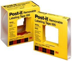 Post-it® Labeling Tape 695, 2 in x 36 yds, White image Post-it® Labeling Tape 695, 2 in x 36 yds, Whiteimage